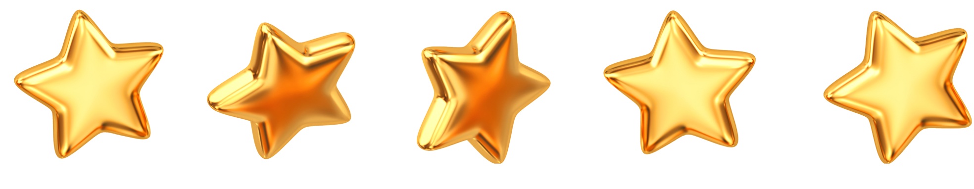 Five-star rating icon
